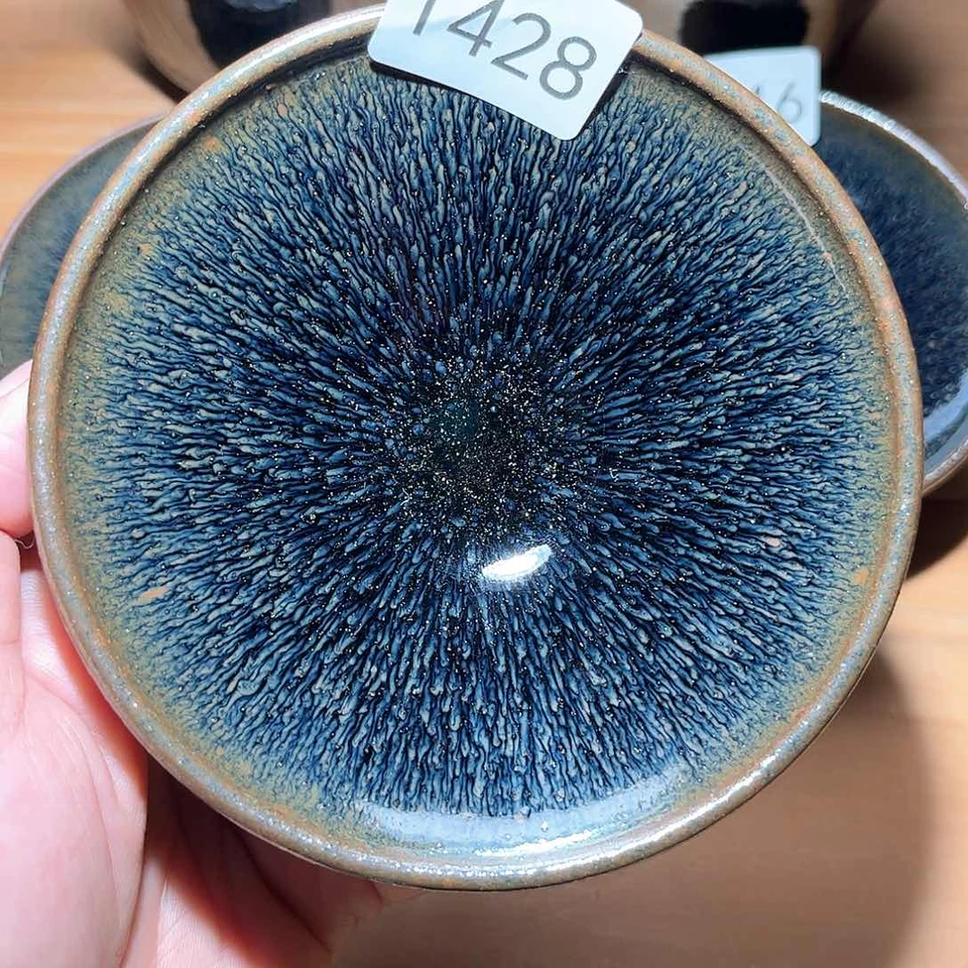 茶盏柴烧建盏主人杯1428