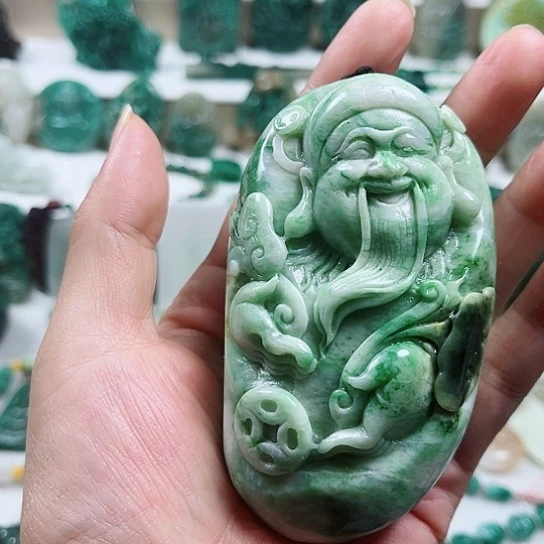 未镶嵌独山玉把件