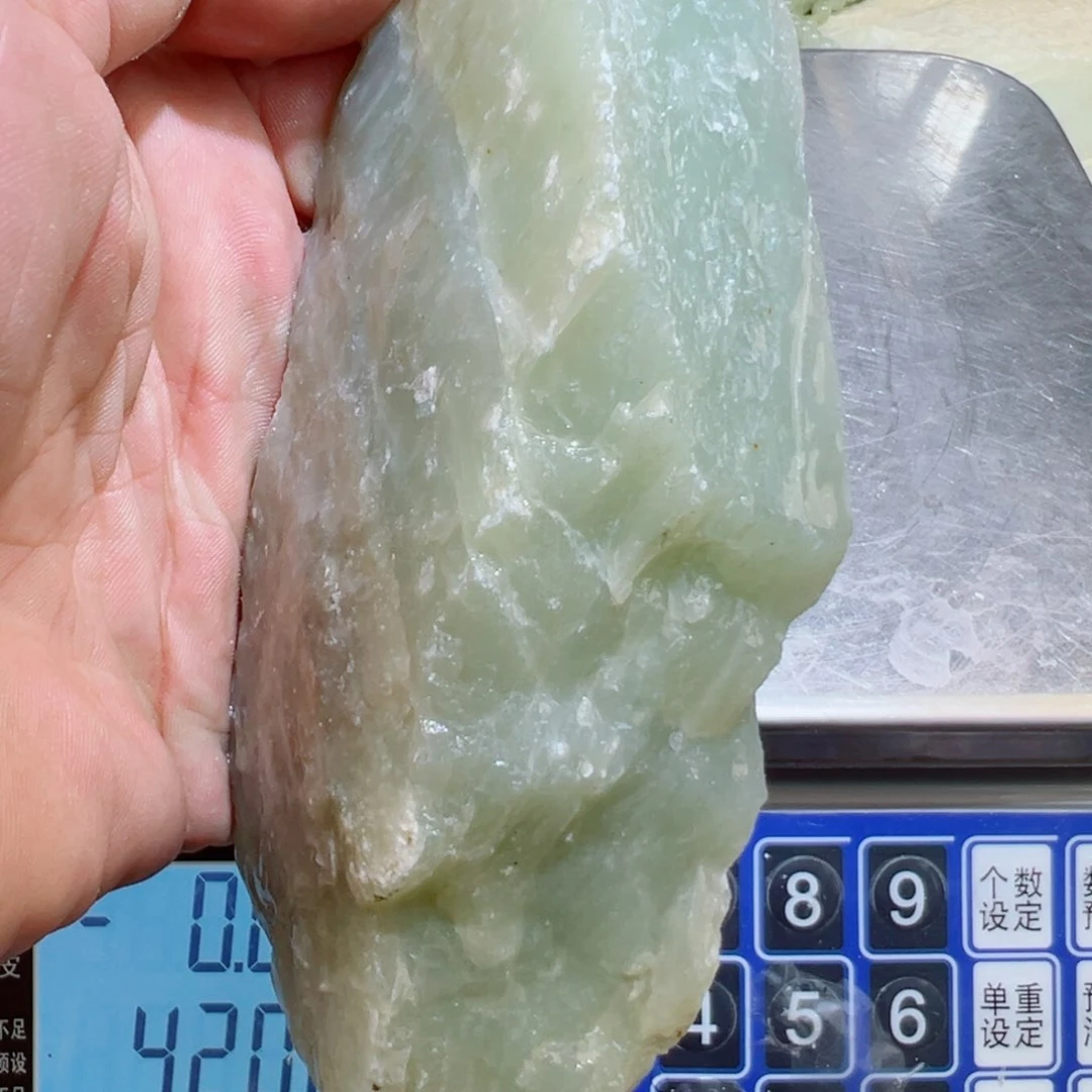和田玉（白玉）未镶嵌吊坠(赠链)