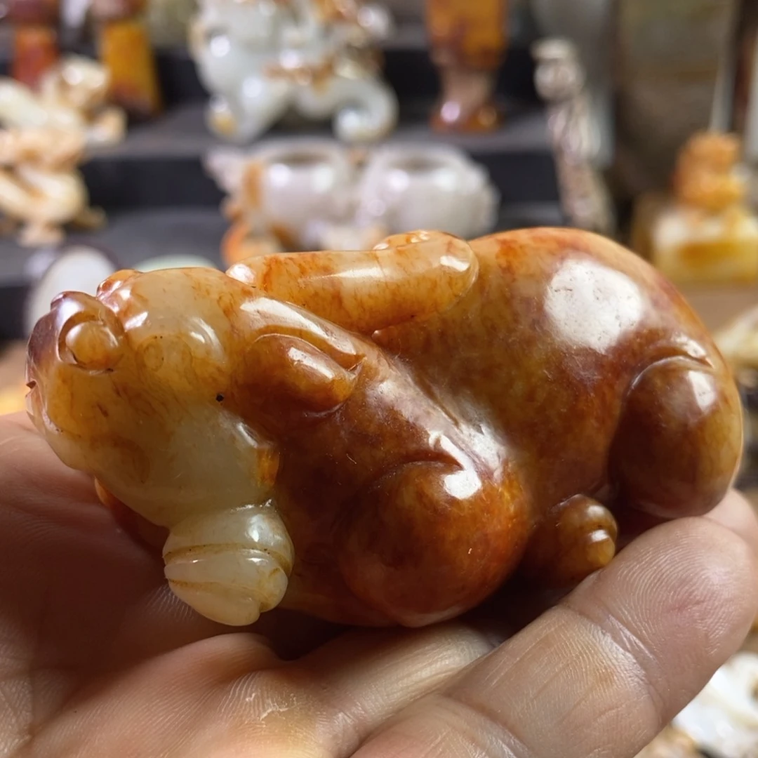 未镶嵌和田玉（糖玉）挂件