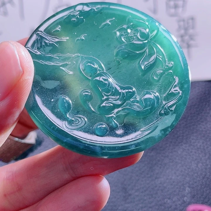 翡翠颈饰未镶嵌999999999