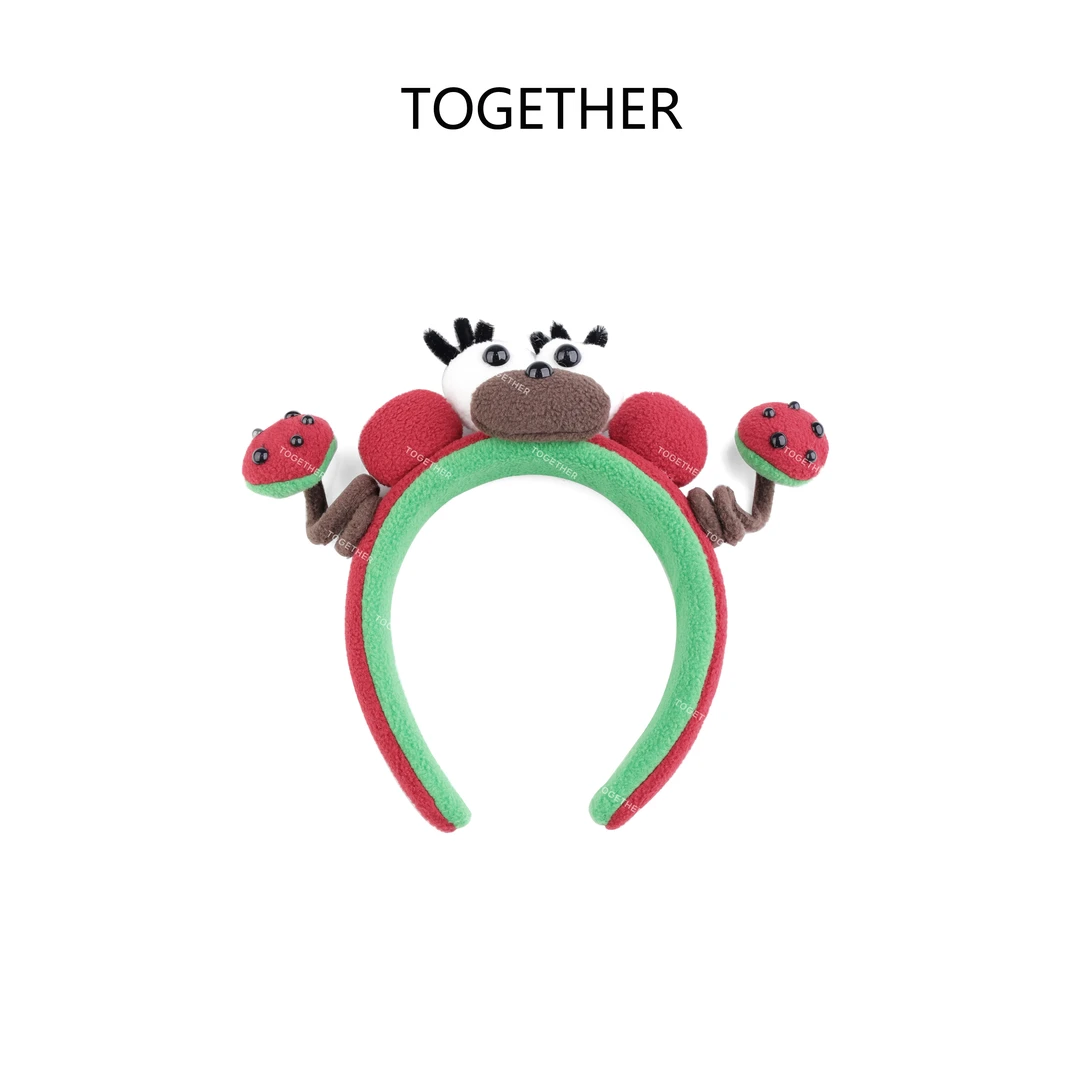 【TOGETHER】创意大嘴巴扭扭棒发箍趣味搞怪洗脸头饰#GD21