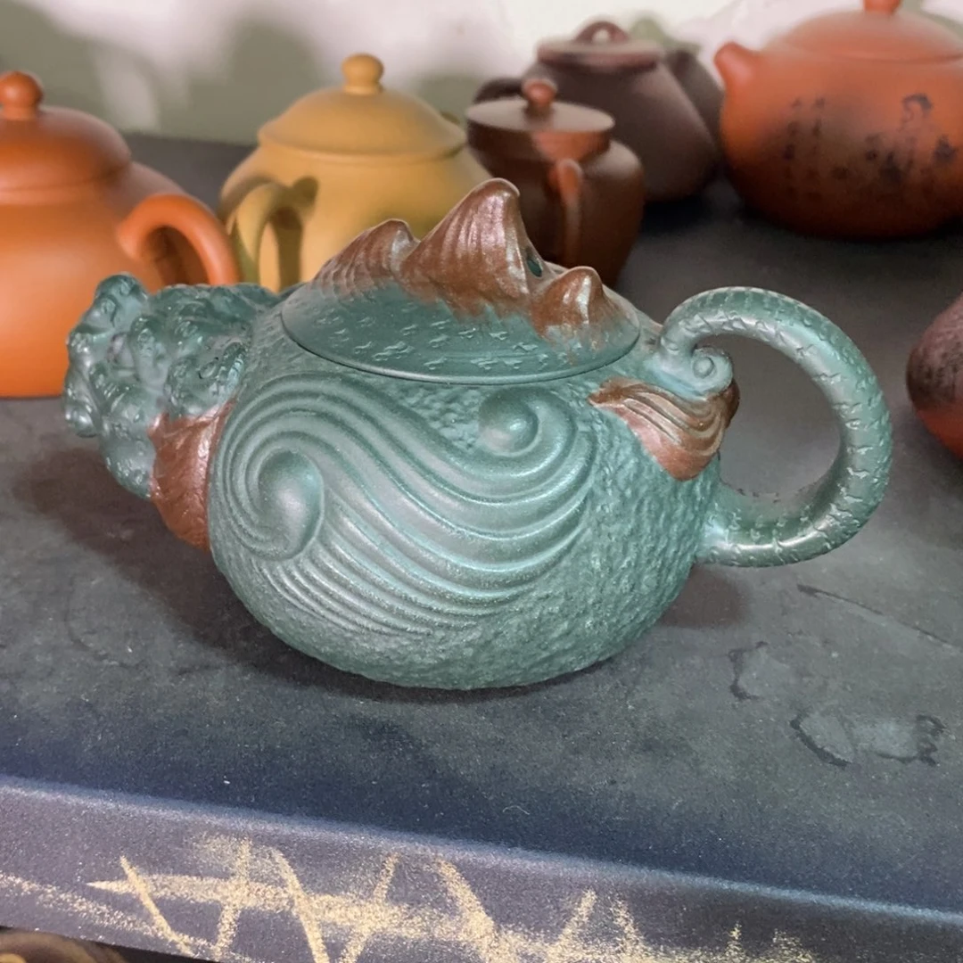 紫砂茶壶原矿手工78