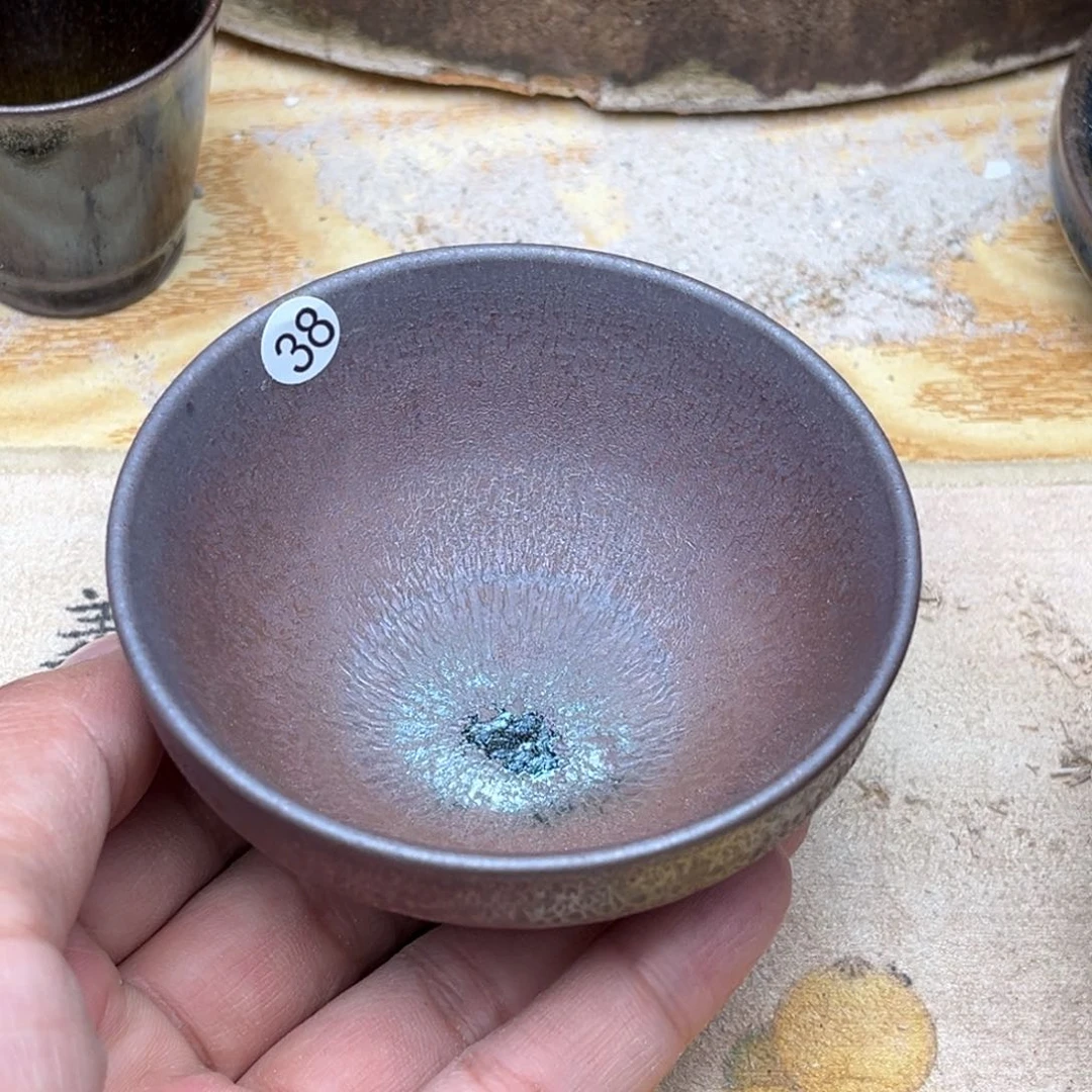 茶盏义兴龙窑坚持真柴烧微瑕