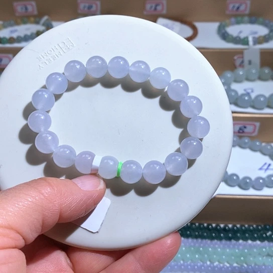 翡翠未镶嵌手链67