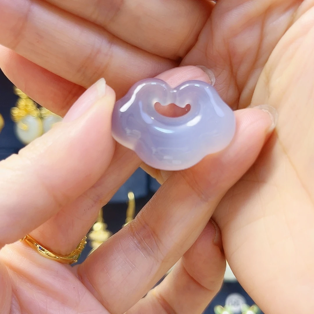 岫岩河磨玉（透闪石质玉）未镶嵌珠宝半成品