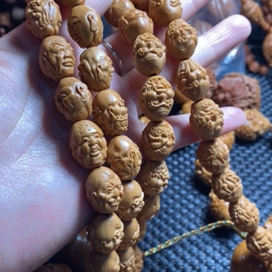 橄榄核吊坠橄榄108罗汉