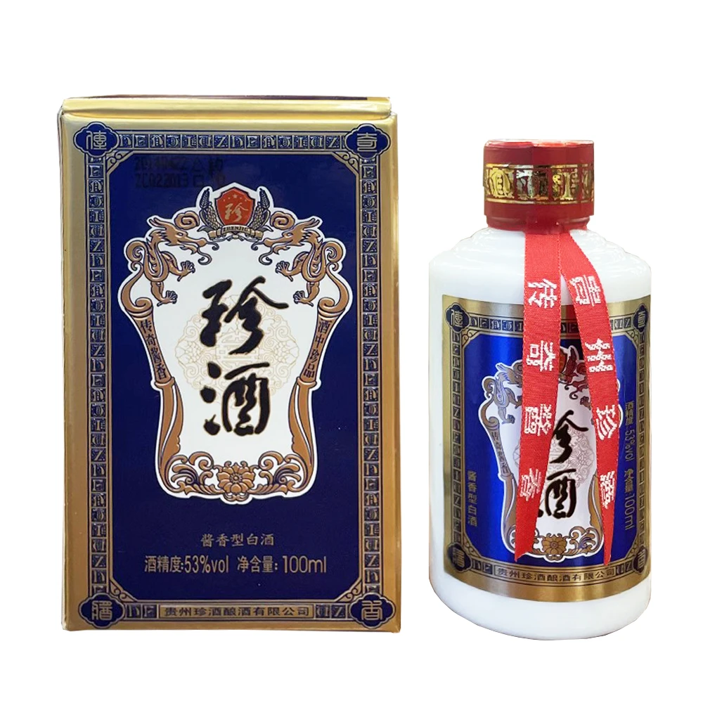 珍酒2014年小珍五100ml装酱香型白酒53度酒版品鉴