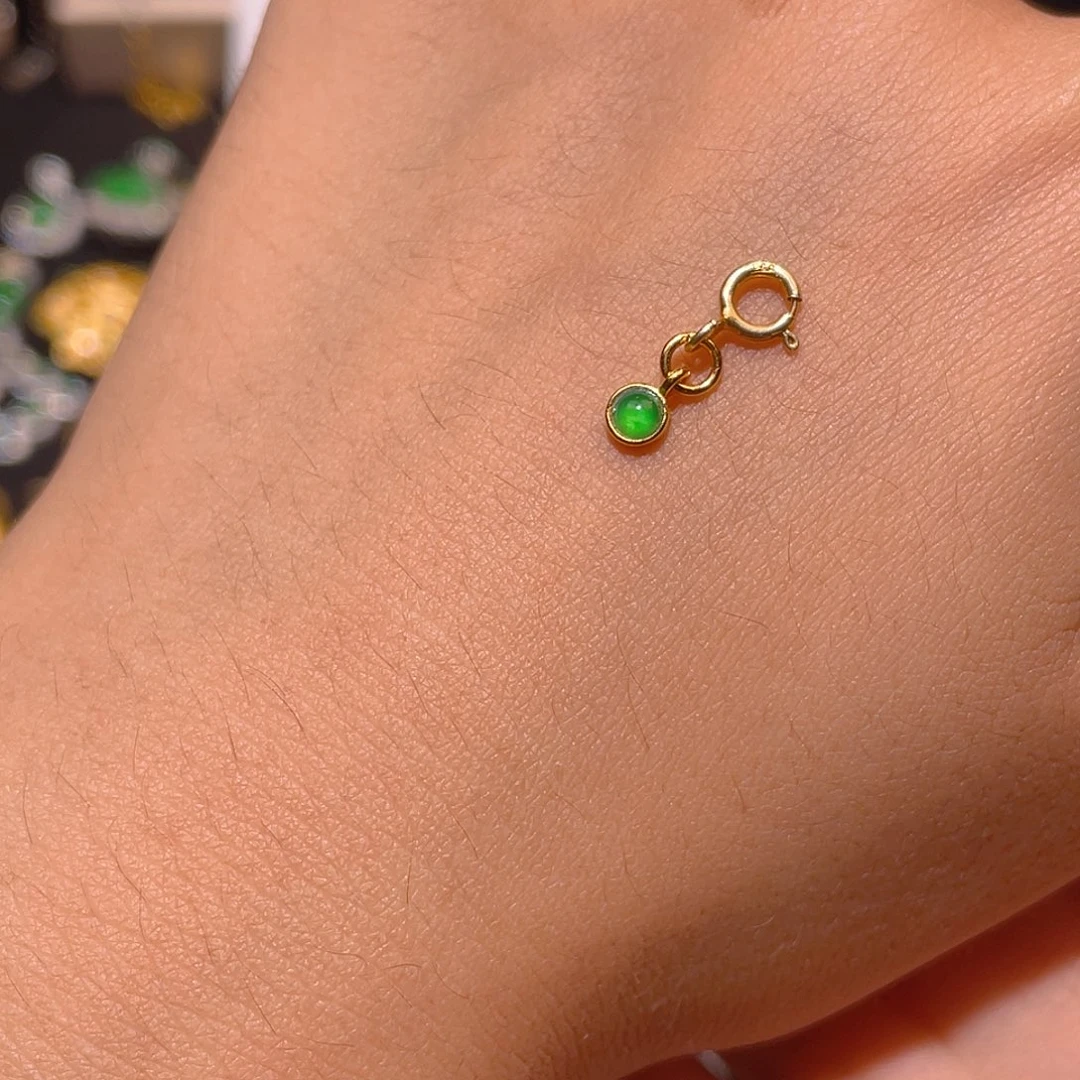 翡翠银S925镶嵌颈饰