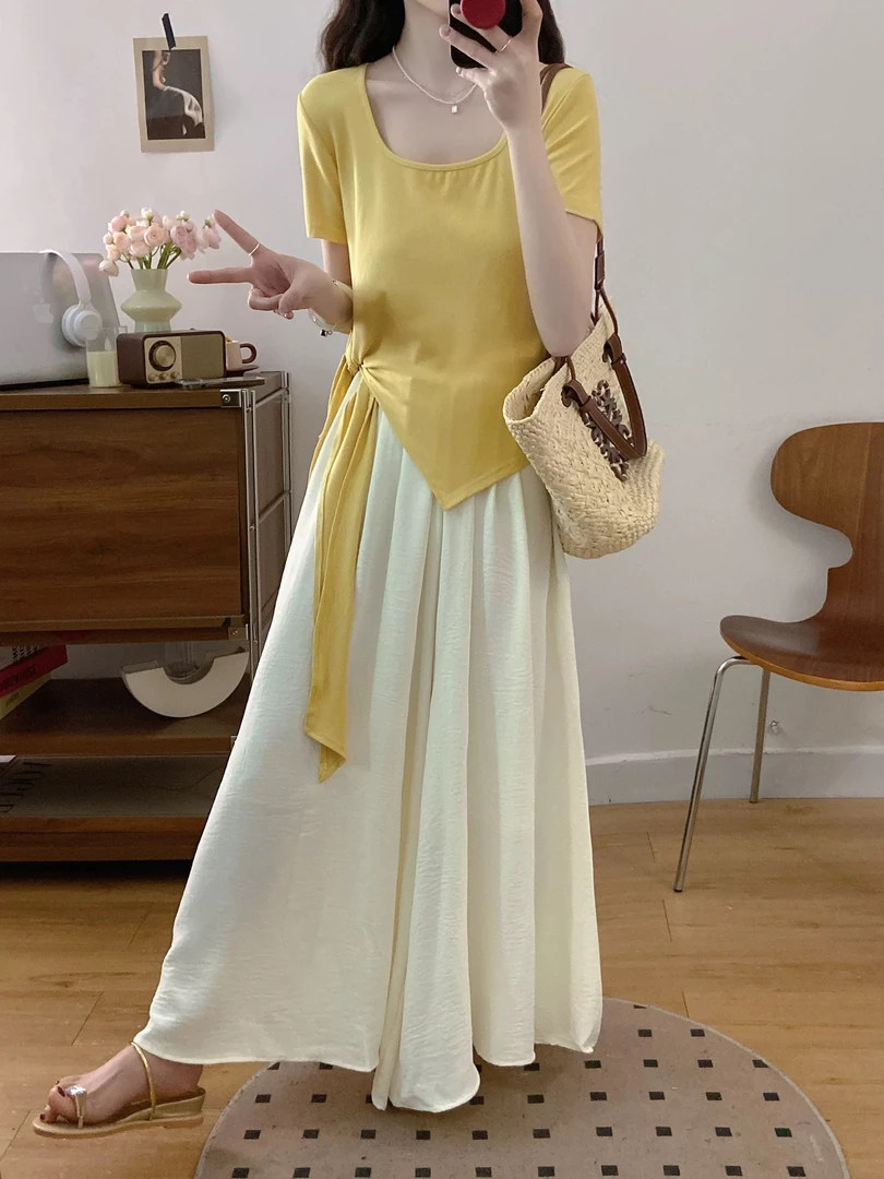 FANAN/繁安2536#新款夏季时尚【衣长50裤长93】设计感两件套【33-2】