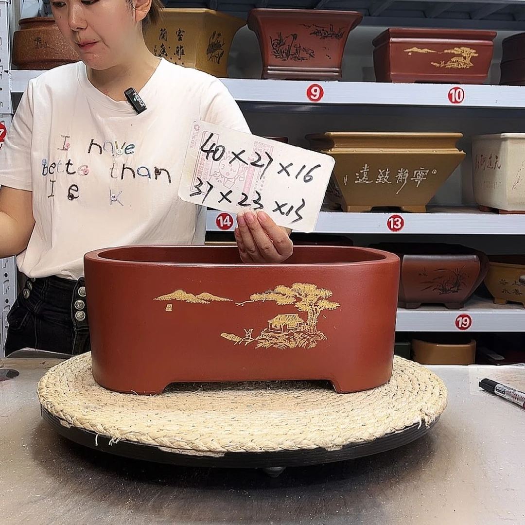 紫砂花盆紫砂花盆