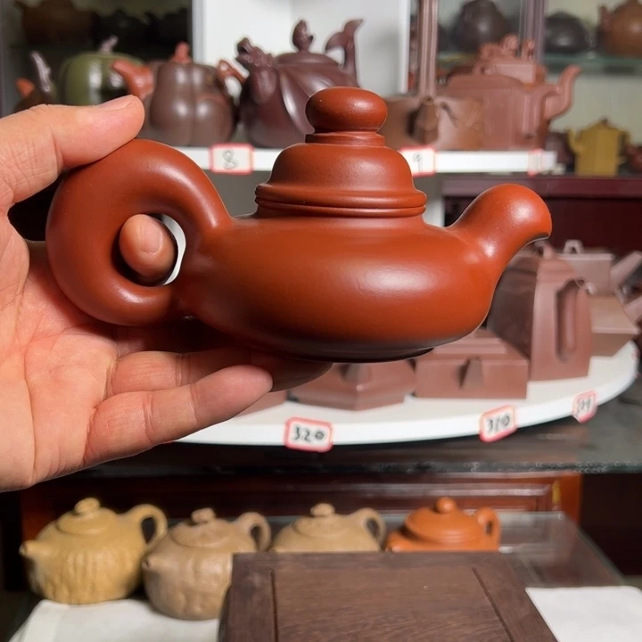紫砂茶壶原矿松鼠