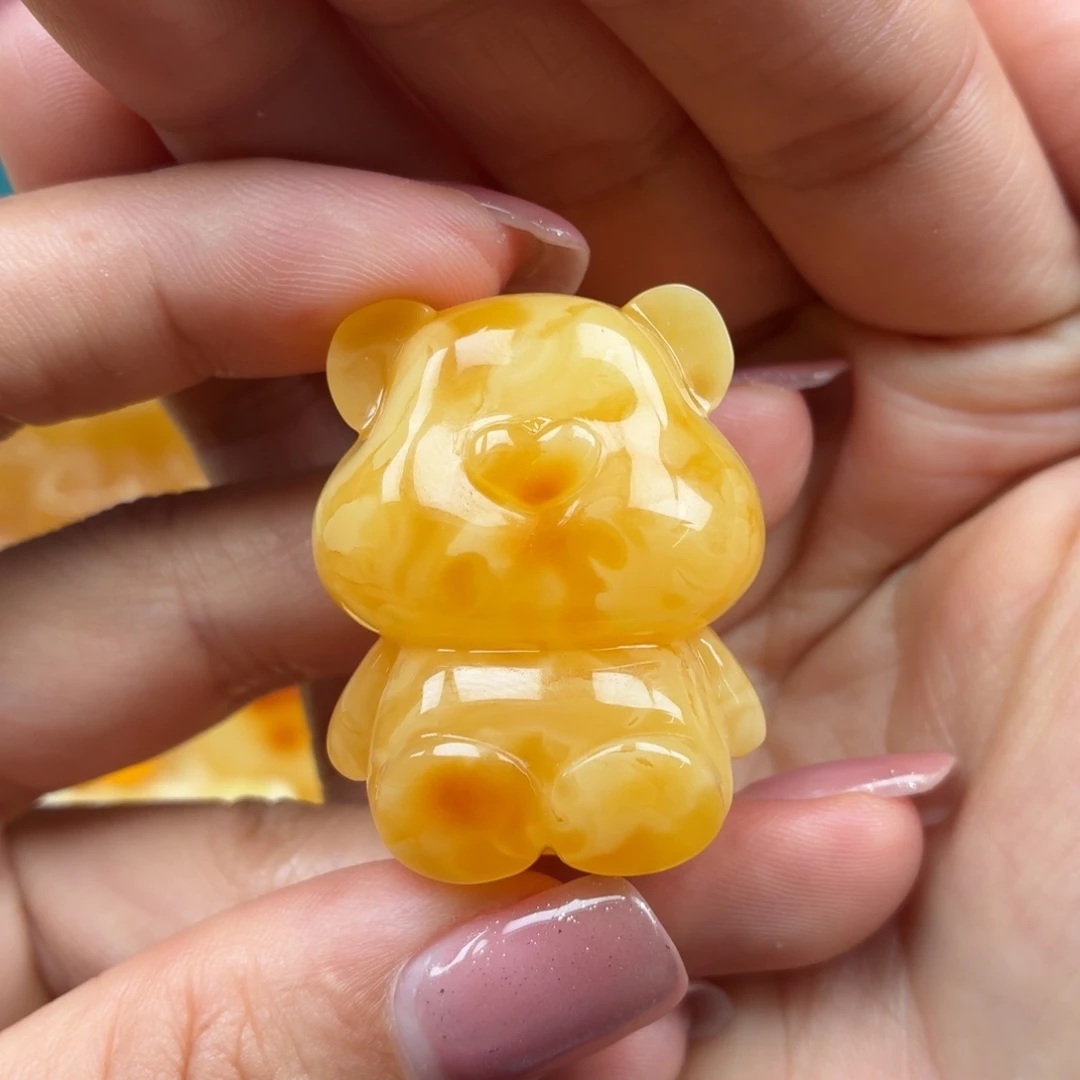 裸石琥珀未镶嵌蜜蜡