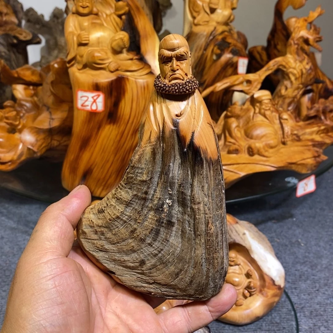 柏木（崖柏）木雕工艺品摆件家居手把件手串