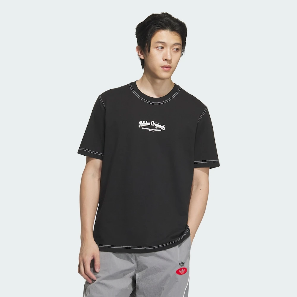 ADIDAS WAB T-SHIRT 夏季新款休闲运动短袖圆领T恤 JX2632 JX2631