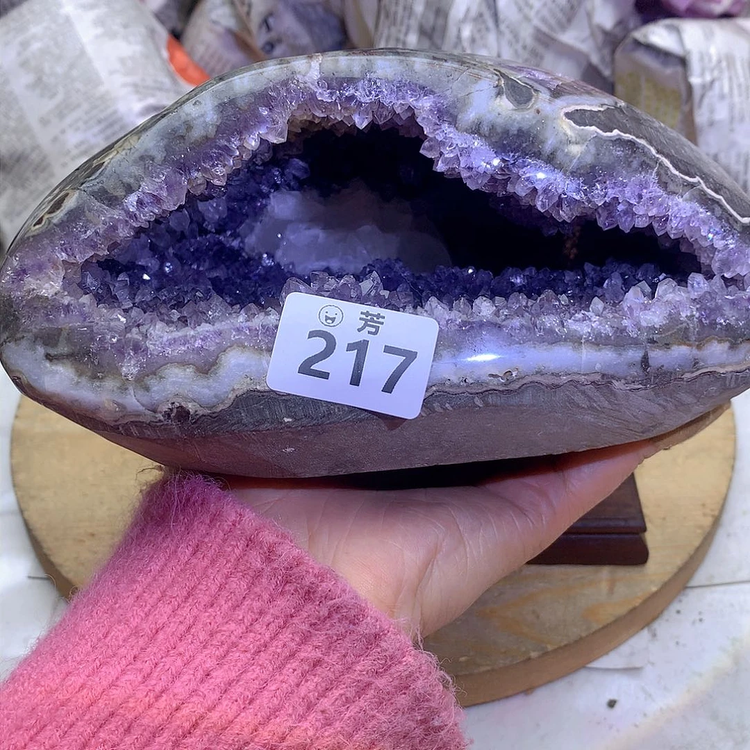 紫晶大型摆件（非配饰）未镶嵌