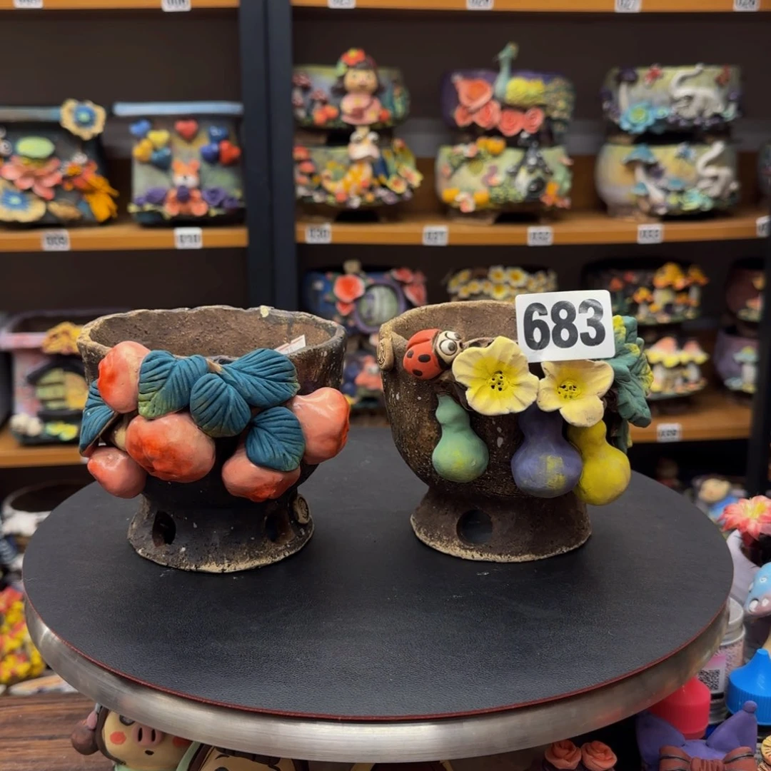 【闪购商品】粗陶手捏