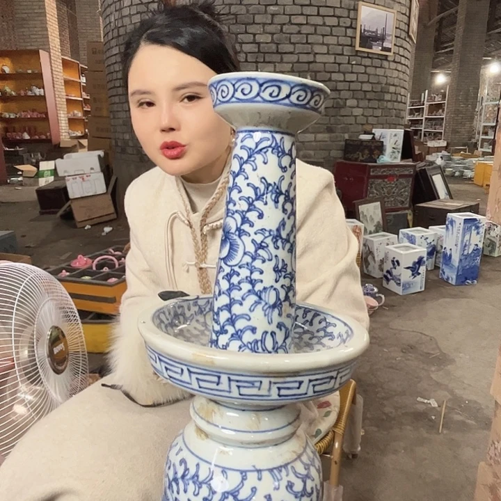 其他瓷景德镇高温瓷烛台