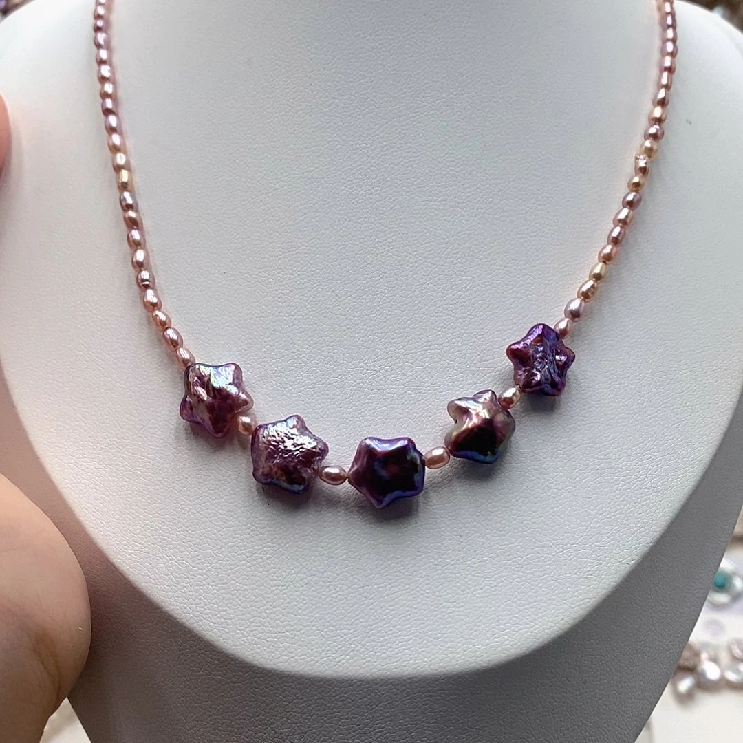 淡水珍珠耳饰银S925镶嵌