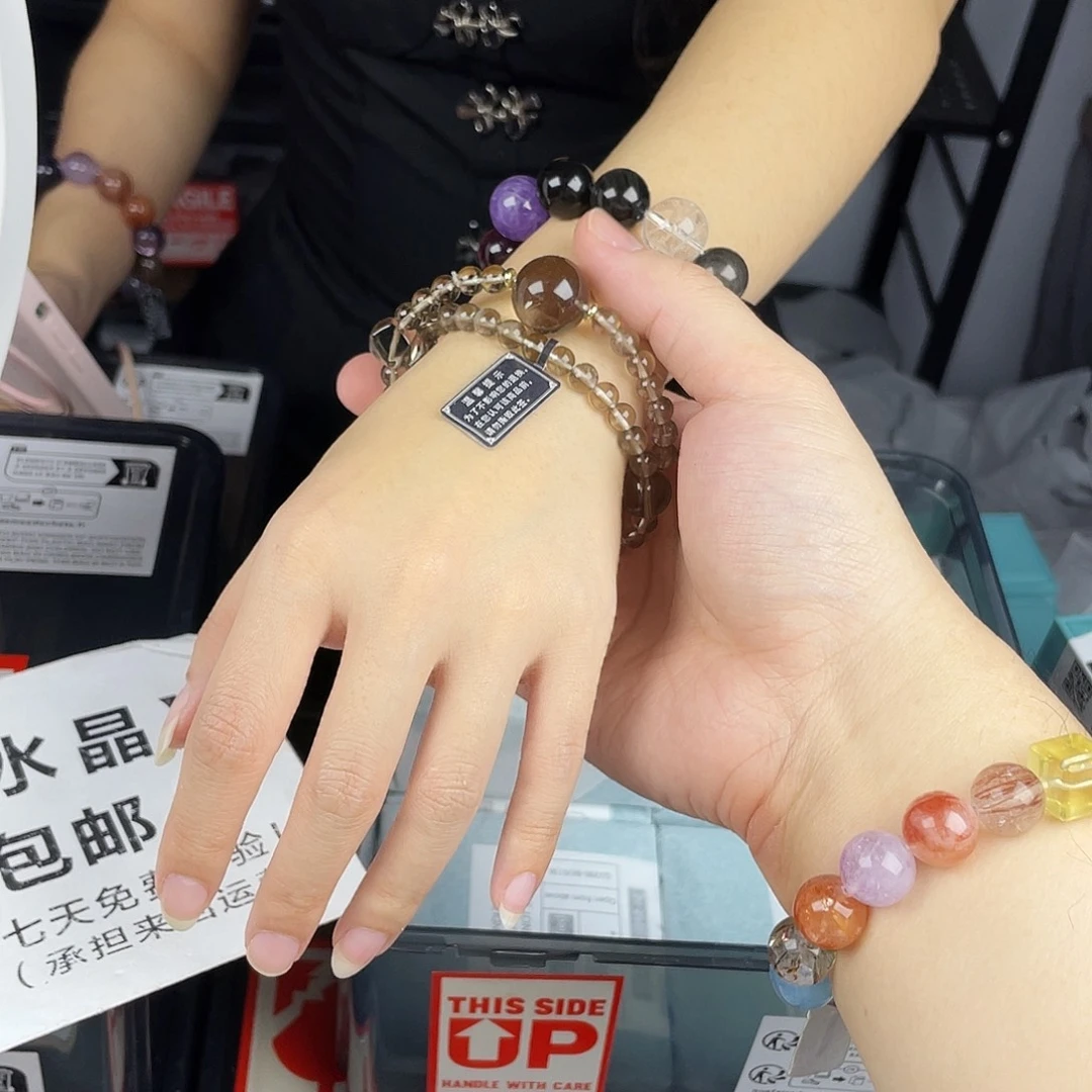 手链银S925镶嵌水晶