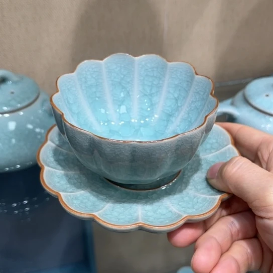 瓷片大宋名窑汝瓷茶具