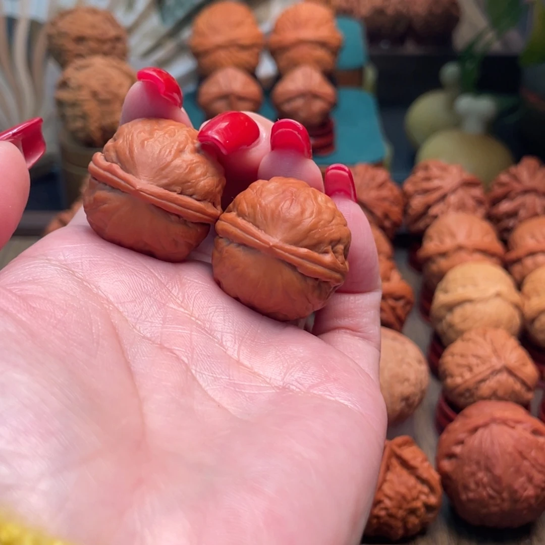 把件文玩核桃小苹果