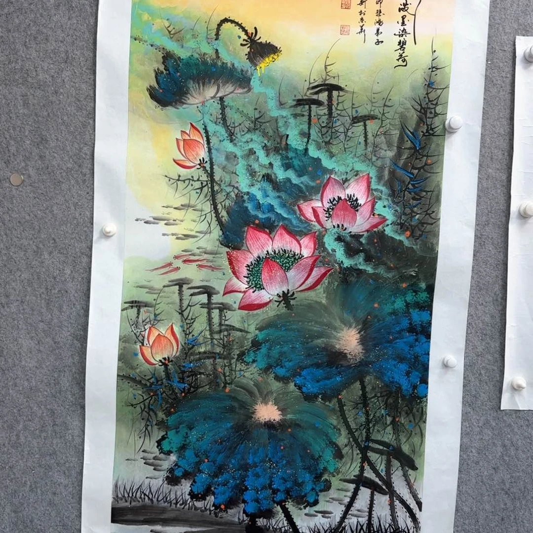 书法书法作品多次参加