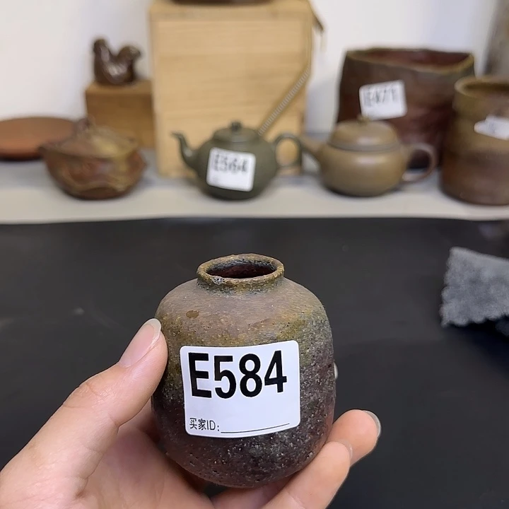 备前烧作品备前烧作品有磕