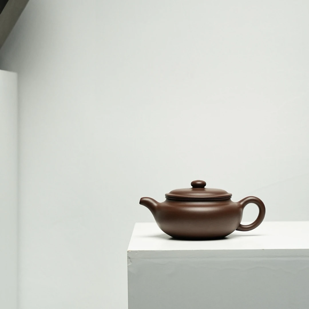 扁腹·小精品·280cc极品陈腐紫泥料 慕古润泽