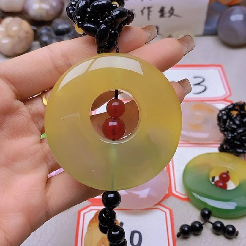 【闪购商品】未镶嵌玛瑙/玉髓珠宝半成品退***色