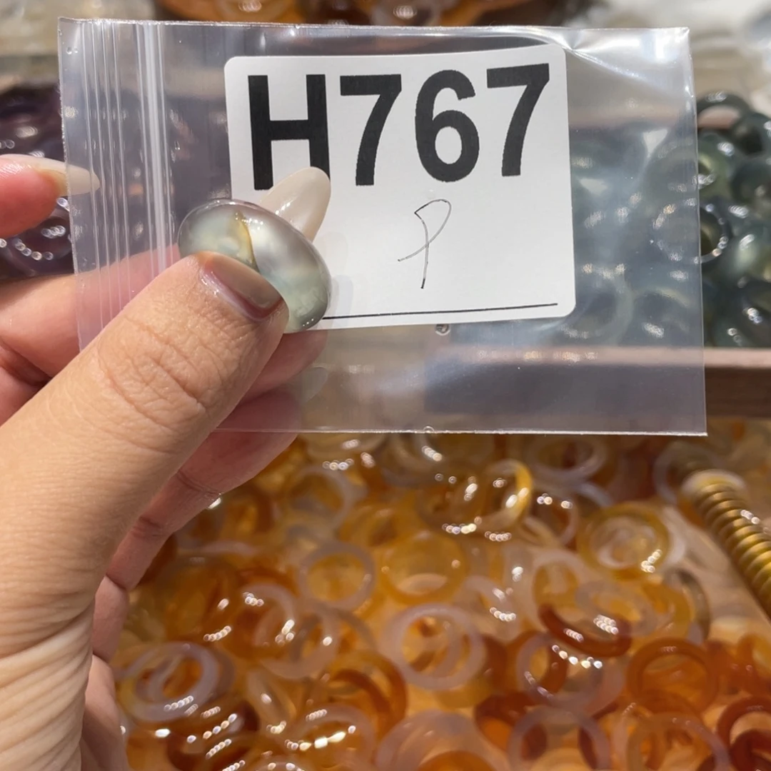 玛瑙/玉髓未镶嵌戒指767