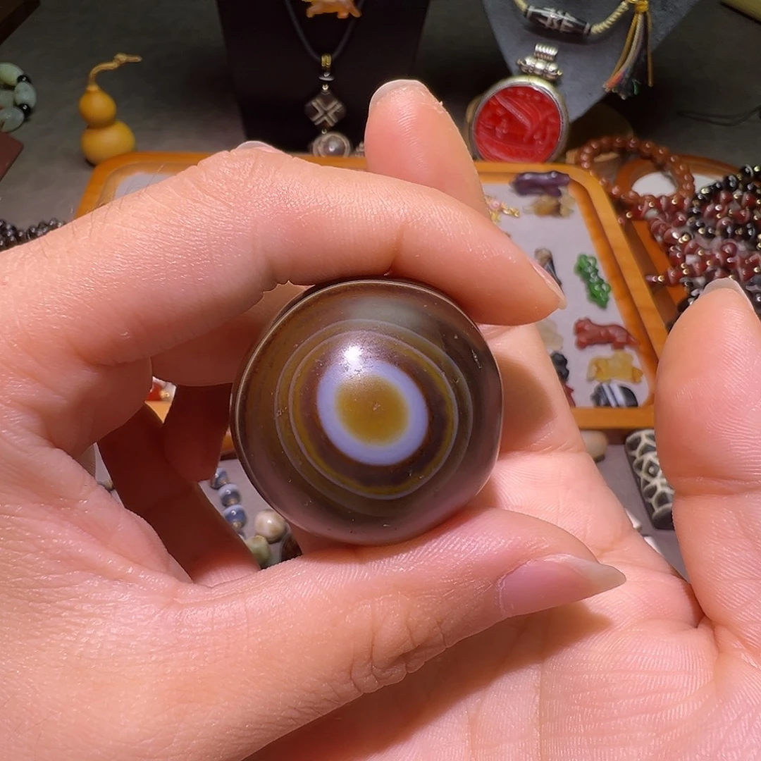 良***心未镶嵌玛瑙/玉髓珠宝半成品