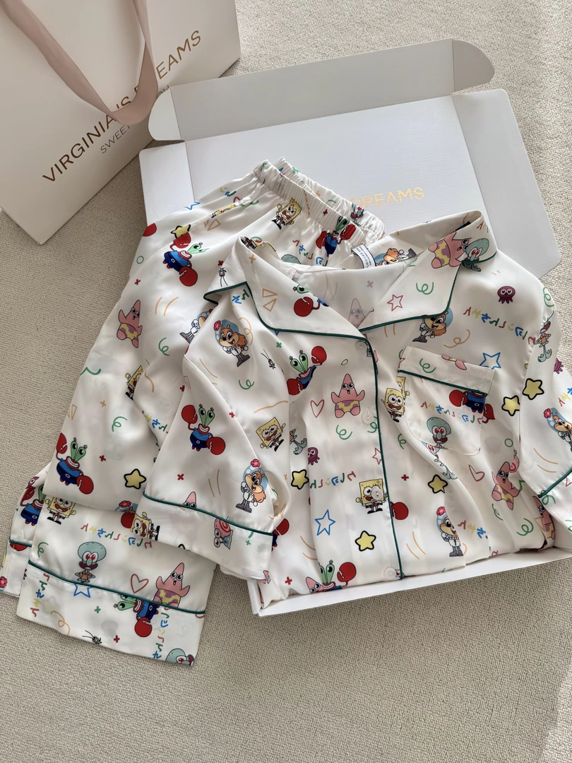 【DMXJ大梦想家】甜美可爱卡通动漫睡衣女秋季新款家居服套装可外穿