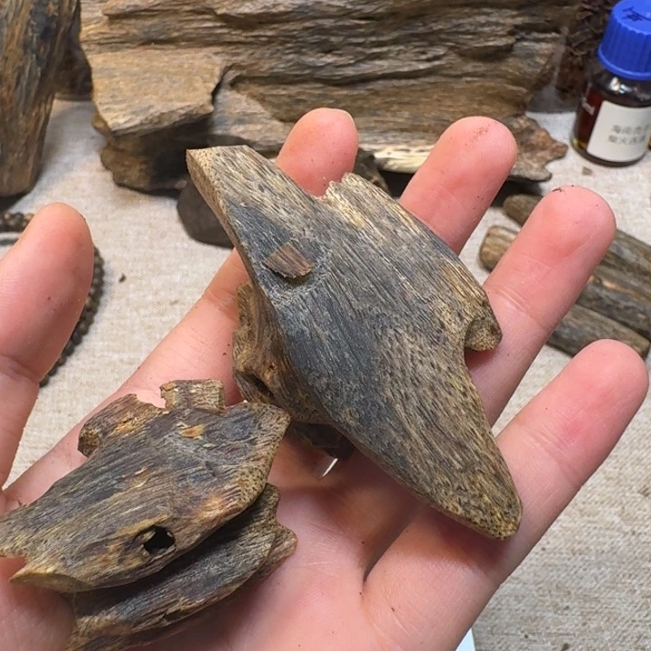 沉香皂沉香海南莺歌绿棋楠香老料25克