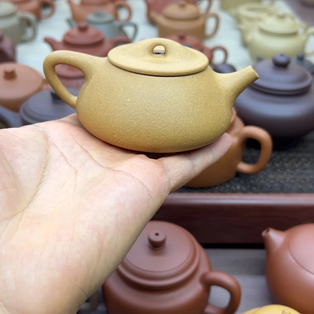 紫砂茶壶石瓢微瑕120cccc