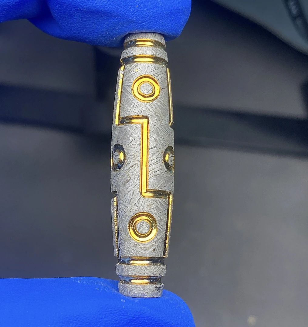 合金吊坠 YS723瑞典M铁九眼天铁吊坠