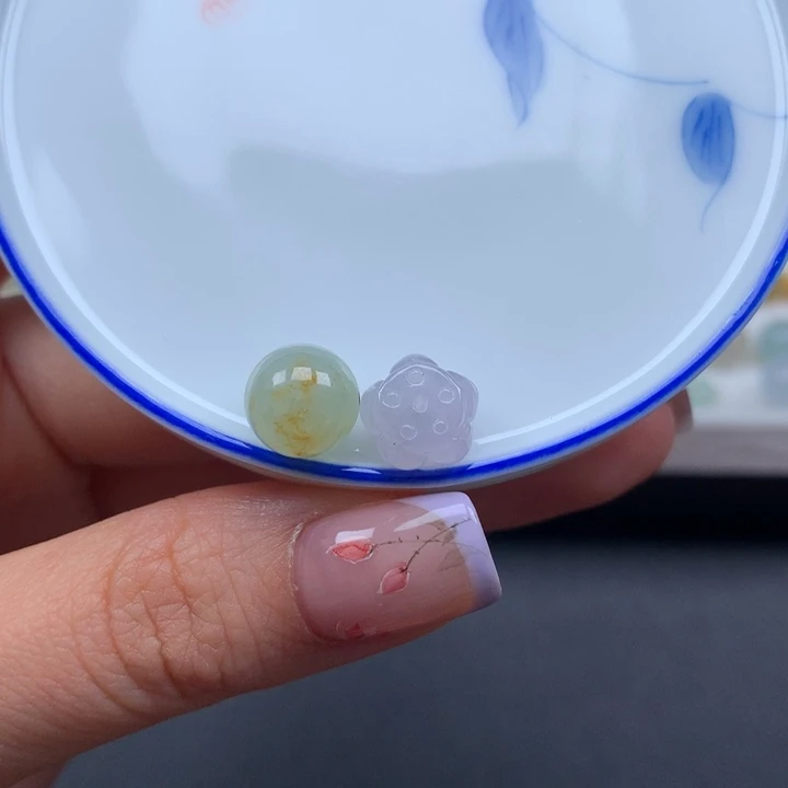 爱***淑翡翠散珠翡翠D2056