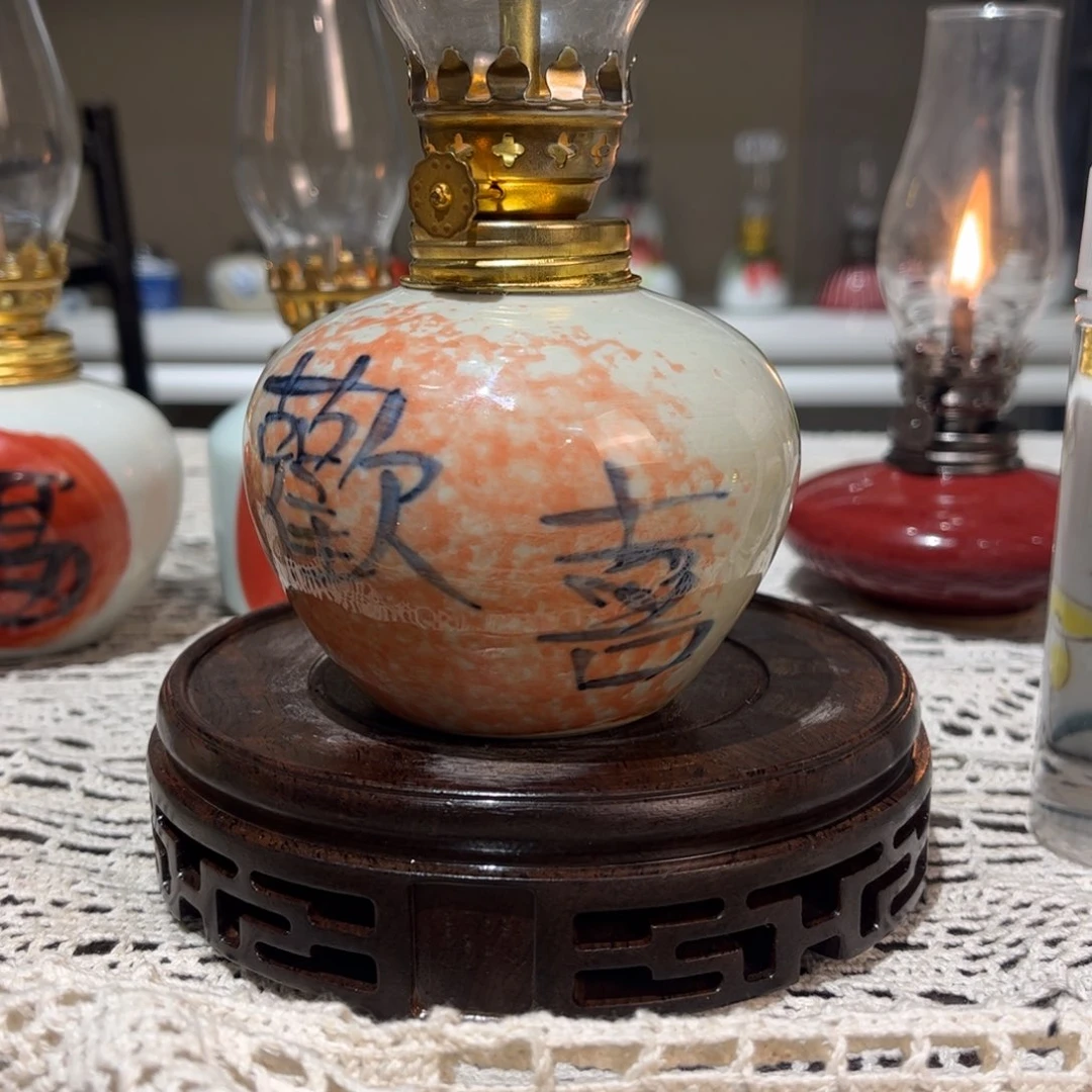 摆件景德镇陶瓷香薰灯