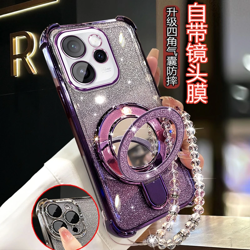 适用OPPOReno15手机壳PLW110女潮款个性oopo镜头全包opooRENO15套