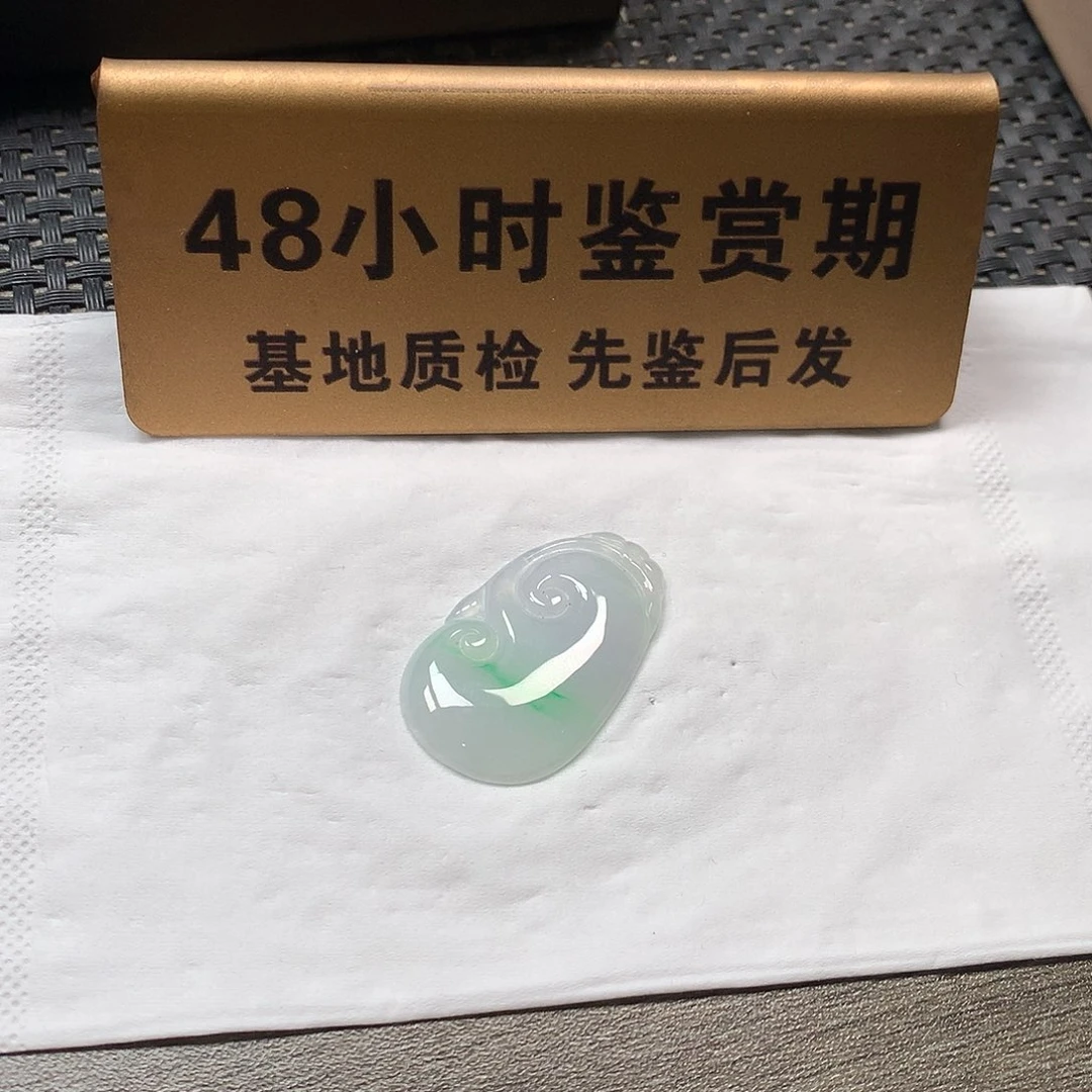 颈饰未镶嵌翡翠如意