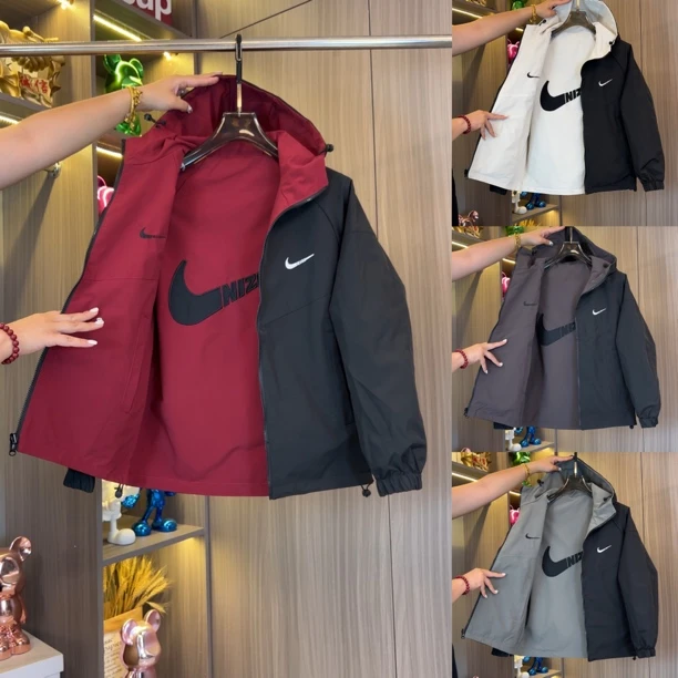 【两面穿】秋季新款刺绣百搭潮流双面服外套休闲春秋夹克秋冬男士