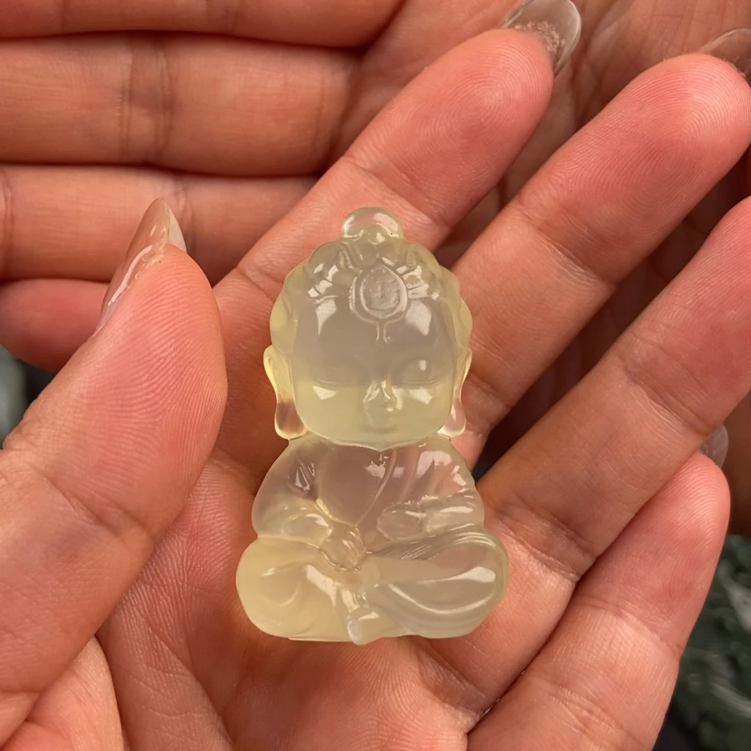 蛇纹石玉挂件未镶嵌奋*