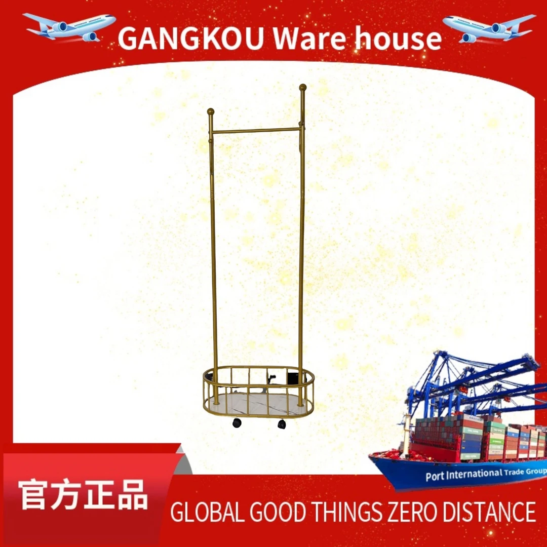 衣架落地卧室挂衣架可移动带轮家用客厅网红衣帽架落地家用衣帽架