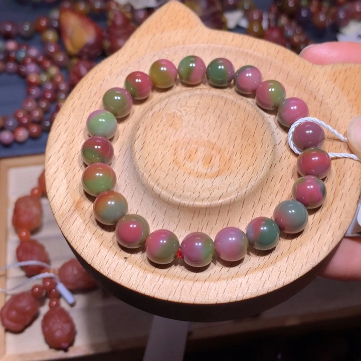 玛瑙/玉髓未镶嵌手链盐源玛瑙