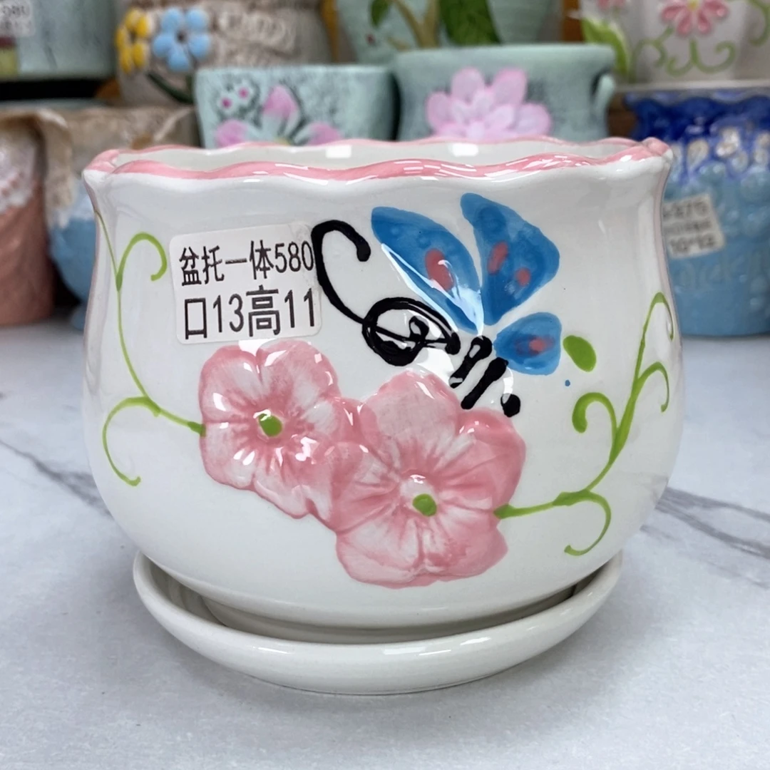 @夏西陶瓷花盆@@5580