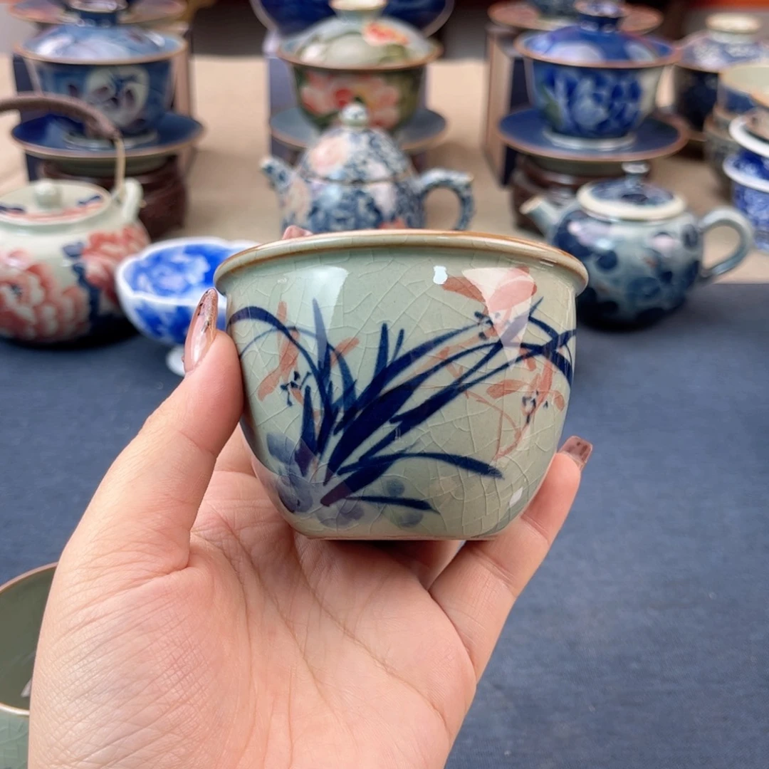 杯景德镇陶瓷杯子