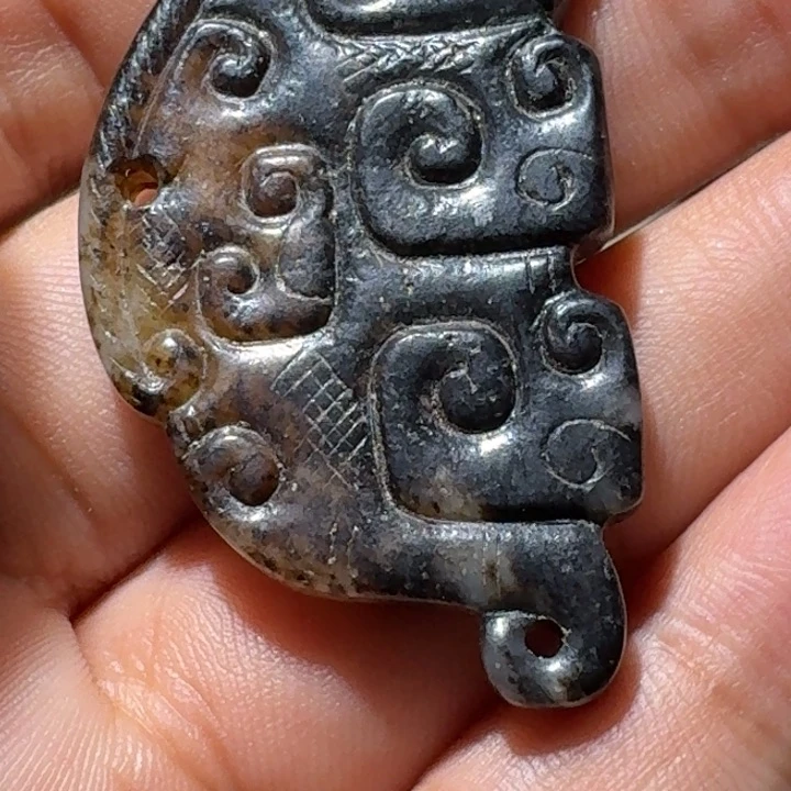 木***杨和田玉（糖玉）未镶嵌挂件