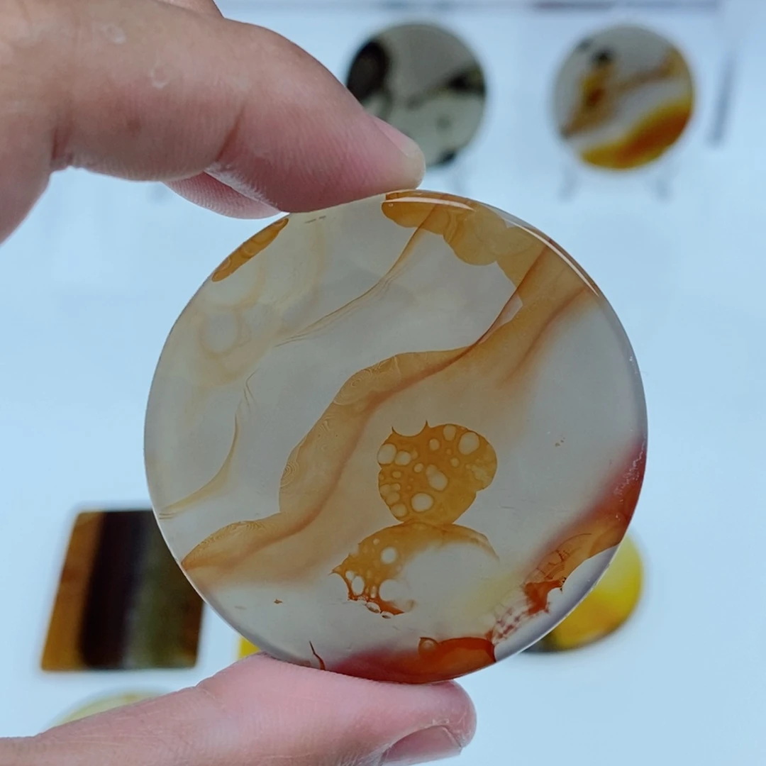 玛瑙/玉髓未镶嵌珠宝半成品