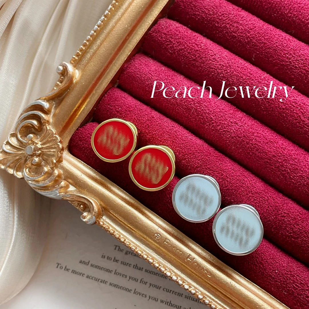 非金属树脂耳饰 预售银耳钉 LN100 多样性发一颜色微差