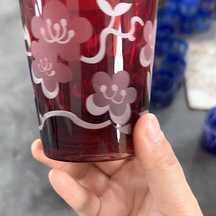 手柄款水晶玻璃如图一个
